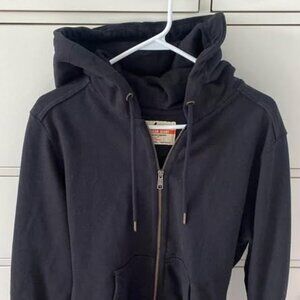 Men's Black Hoodie Jacket